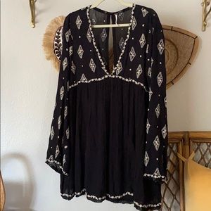 Free People /// Diamond Embroidered Top